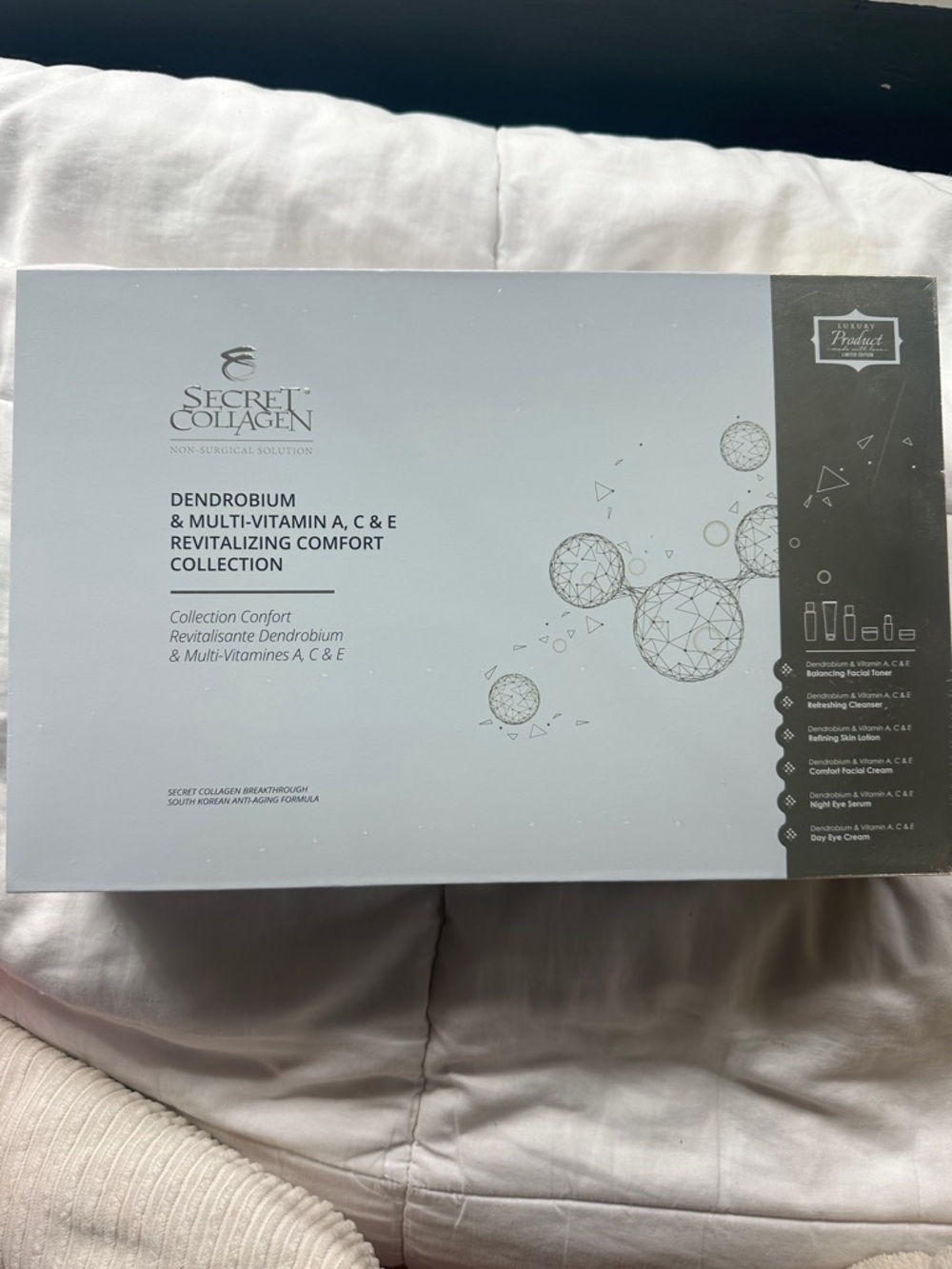 Secret Collagen Dendrobium & Multi-Vitamin Comfort Skincare Set - Brand New - Picture 3 of 8